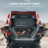 Kemimoto Polaris RZR 36L Rear Cargo Box with Two Lockable Latches