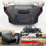 Kemimoto Polaris RZR 36L Rear Cargo Box with Two Lockable Latches