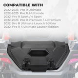 Kemimoto Polaris RZR 36L Rear Cargo Box with Two Lockable Latches