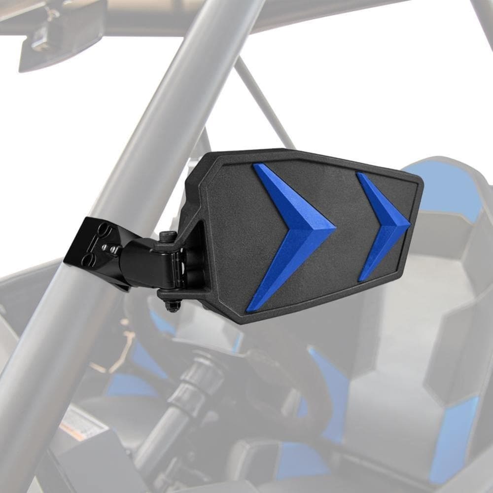 Kemimoto Polaris RZR 570 1.75" UTV Roll Bar Color Side Rear View Mirror