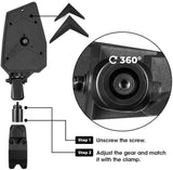 Kemimoto Polaris RZR 570 1.75" UTV Roll Bar Color Side Rear View Mirror