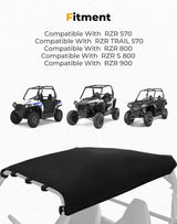 Kemimoto Polaris RZR 570 1680D Oxford Fabric Roof