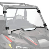 Kemimoto Polaris RZR 570 Front Full Windshield w/ 4 Black Clamps
