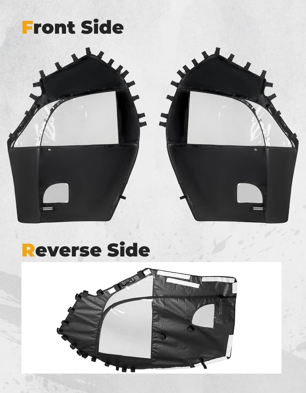 Kemimoto Polaris RZR 570 UTV Soft Cab Enclosure