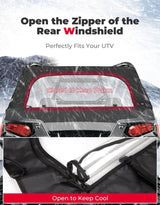 Kemimoto Polaris RZR 570 UTV Rear Windshield