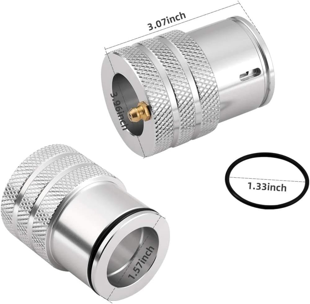 Kemimoto Polaris RZR 900 Front Rear Wheel Bearing Greaser Tool - 44mm