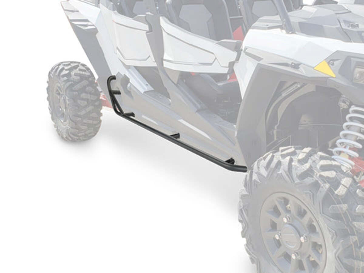 Kemimoto Polaris RZR Aluminum Roof & 4 Steel Side Steps Nerf Bars