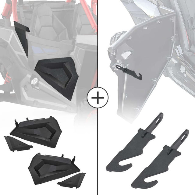 Kemimoto Polaris RZR Lower Half Door & Door Latches Extender