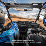 Kemimoto Polaris RZR Pro R 360 Degree Adjustable Side Mirrors w/ 1.75" -2" Roll Bar - 1 pair