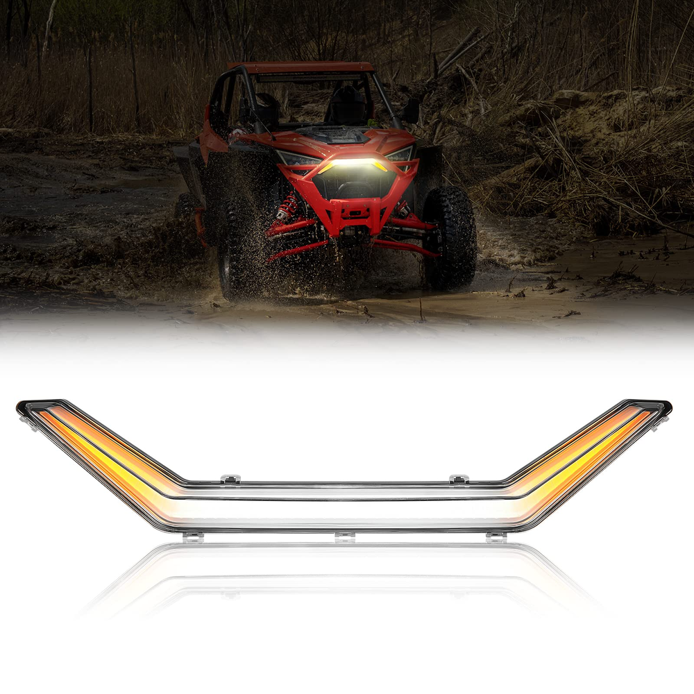 Kemimoto Polaris RZR PRO XP/ 4 PRO R Turbo Turn Signal Light, LED Fang Light