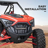 Kemimoto Polaris RZR Pro XP Front Mesh Grill w/ LED Light Bar