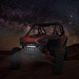 Kemimoto Polaris RZR Pro XP Front Mesh Grill w/ LED Light Bar