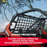 Kemimoto Polaris RZR Pro XP/Turbo R Soft Rear Window Mesh Net Protection