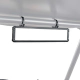 Kemimoto Polaris RZR PRO XP UTV 1.65"-2" Sturdy Gear Clamp Rear View Mirror