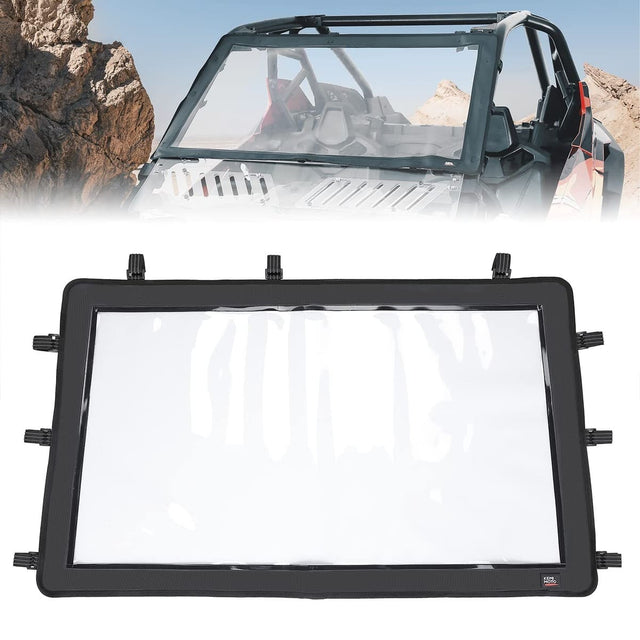 Kemimoto Polaris RZR PRO XP UTV Front Half Windshield PVC