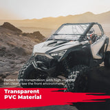 Kemimoto Polaris RZR PRO XP UTV Front Half Windshield PVC