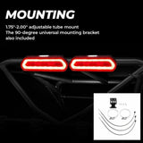 Kemimoto Polaris RZR/ Ranger Universal Roll Bar Tail Light