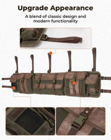 Kemimoto Polaris RZR UTV Roll Cage Organizer Leather Bag