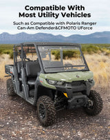 Kemimoto Polaris RZR UTV Roll Cage Organizer Leather Bag