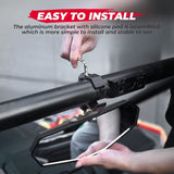 Kemimoto Polaris RZR XP 1000 1.6"-2" Roll Bar Cages UTV Rear View Mirror