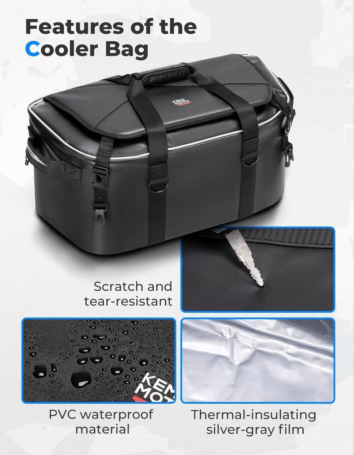 Kemimoto Polaris RZR XP 1000/ Pro XP Ice Cooler Bag - 20 Liter