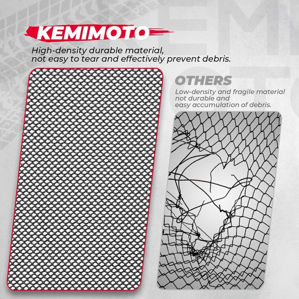Kemimoto Polaris RZR XP 1000/4 Rear Window Net Soft Mesh