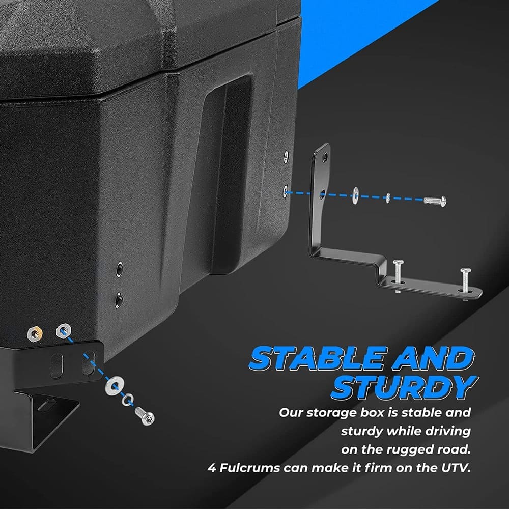 Kemimoto Polaris RZR XP 1000 56L Storage Box