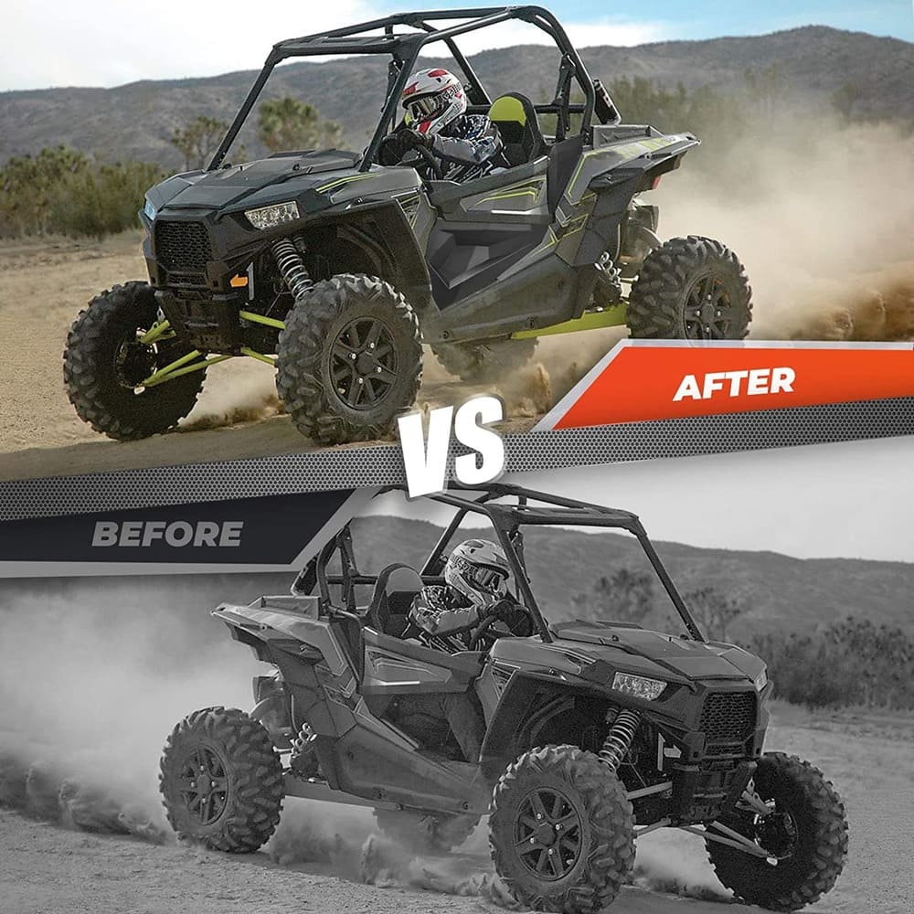 Kemimoto Polaris RZR XP 1000 60" Lower Half Door Inserts Panels - 2 Doors