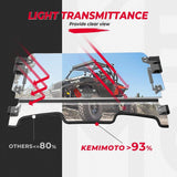 Kemimoto Polaris RZR XP 1000 Cab Enclosures 2 Soft Upper Doors & 3-in-1 Flip Windshield