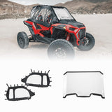 Kemimoto Polaris RZR XP 1000 Cab Enclosures Soft Upper Doors & Front Windshield