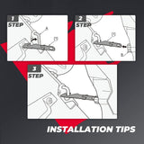 Kemimoto Polaris RZR XP 1000 Door Latches Latch - 1 Pair