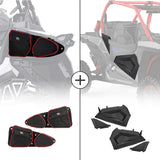 Kemimoto Polaris RZR XP 1000 Front Side Door Bags & Lower Half Door Inserts Panels