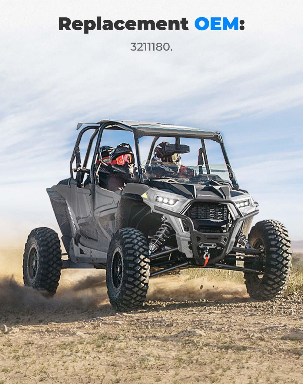 Kemimoto Polaris RZR XP 1000 Heavy Duty Carbon Drive Belt