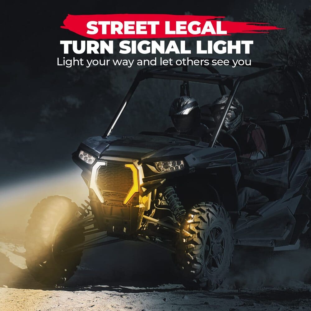 Kemimoto Polaris RZR XP 1000 Turn Signal Fang Lights