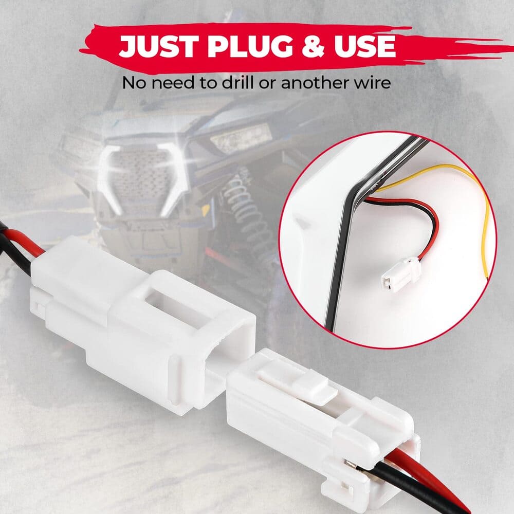 Kemimoto Polaris RZR XP 1000 Turn Signal Fang Lights