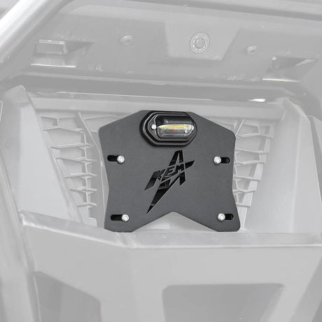 Kemimoto Polaris RZR XP 1000 Universal LED License Plate Bracket Kit
