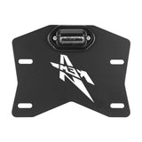 Kemimoto Polaris RZR XP 1000 Universal LED License Plate Bracket Kit