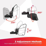 Kemimoto Polaris RZR XP 1000 1.6"-2" UTV Side Mirrors