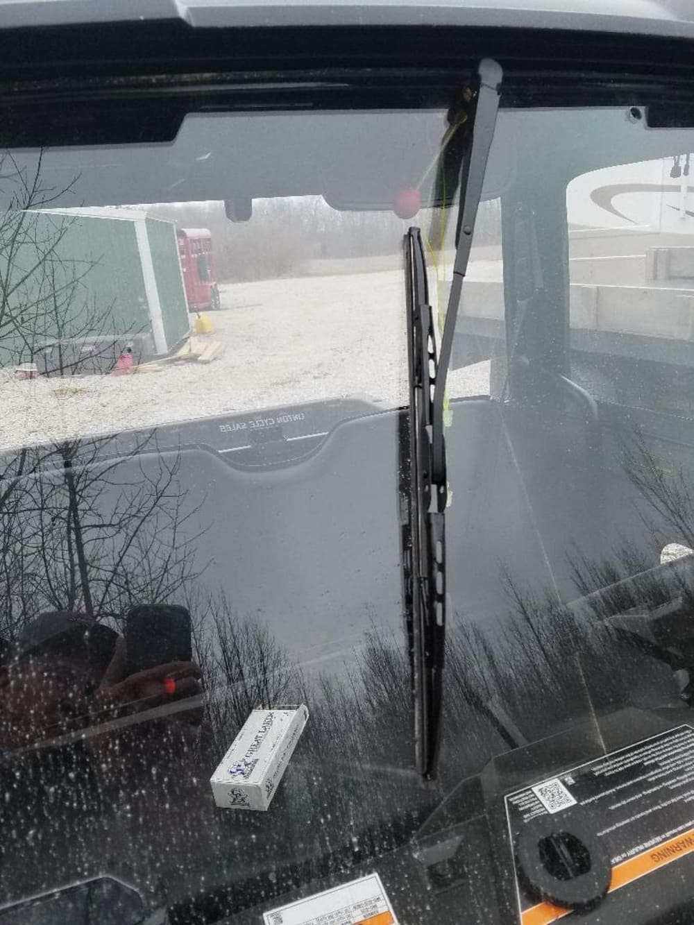 Kemimoto Polaris RZR XP 1000 UTV Manual Hand Operated Windshield Wiper