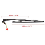 Kemimoto Polaris RZR XP 1000 UTV Manual Hand Operated Windshield Wiper