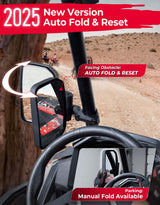 Kemimoto Polaris RZR XP 1000 UTV Side Mirrors