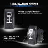 Kemimoto Polaris RZR XP 1000 Winch Rocker Switches - 7 Pin