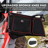 Kemimoto Polaris RZR XP 4 1000 Knee Pad Rear Side Door Bags
