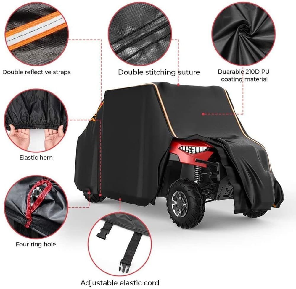 Kemimoto Polaris RZR XP 4 1000 Waterproof Cover - 4-6 Seats