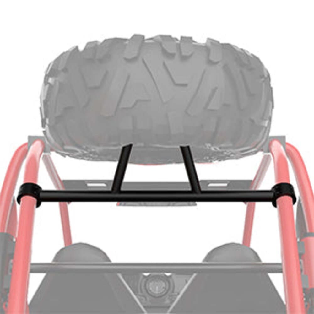 Kemimoto Polaris RZR XP Turbo Side Rear View Mirrors & Spare Tire Carrier Mount