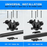 Kemimoto Polaris UTV/ATV Double U-Bracket Mount Grip