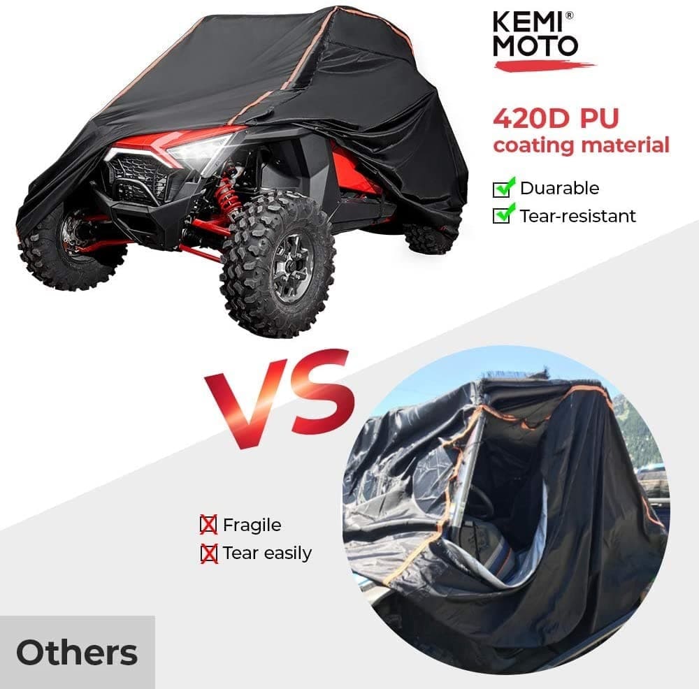 Kemimoto Polaris UTV Rlective Strip Cover