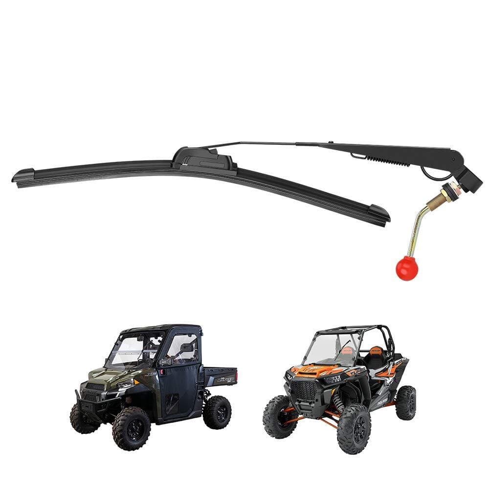 Kemimoto Polaris UTV Hand Operated Manual Windshield Wiper Kit