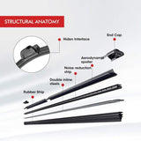 Kemimoto Polaris UTV Hand Operated Manual Windshield Wiper Kit