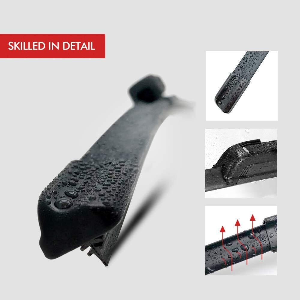 Kemimoto Polaris UTV Hand Operated Manual Windshield Wiper Kit